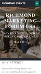 Mobile Screenshot of marketingforum.com